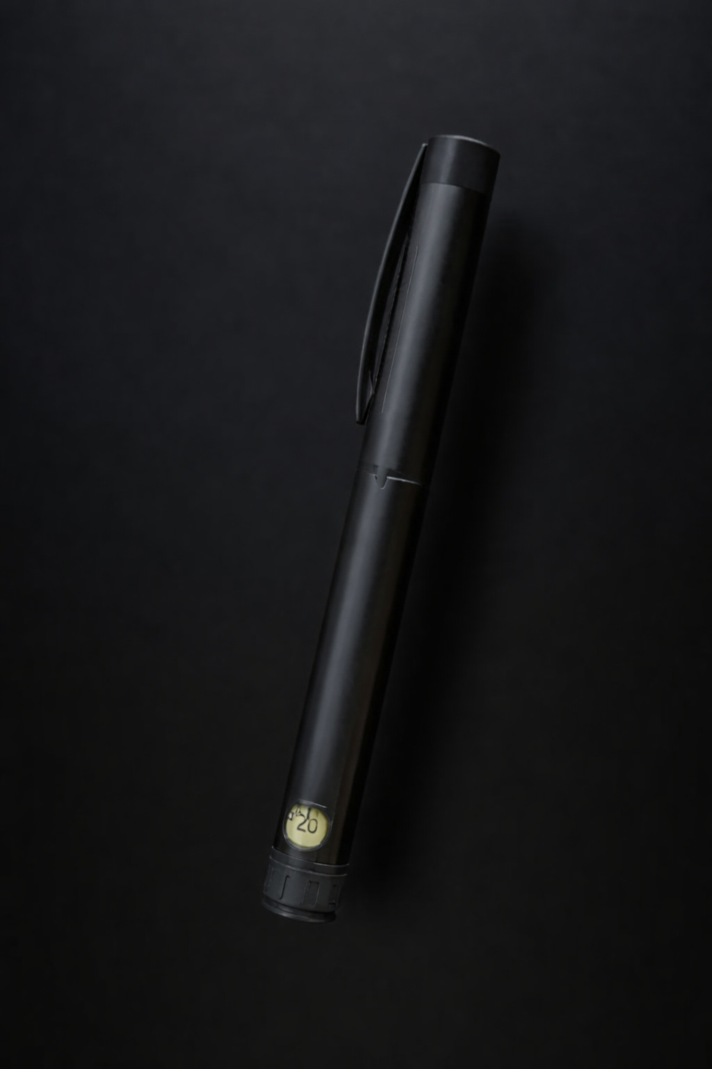 Black | Reusable Peptide Pen (V1-Capped)