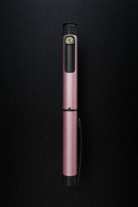 Metallic Pink | Reusable Peptide Pen (V1-Capped)